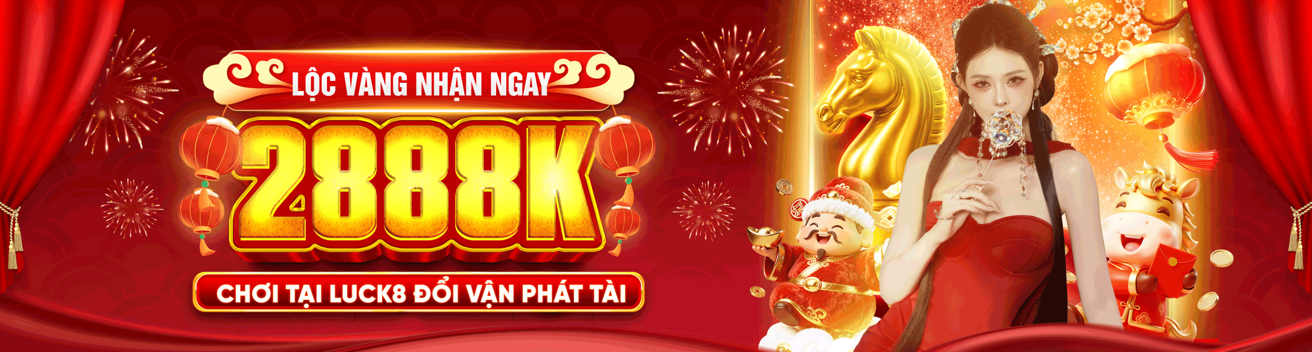 Banner Luck8 tặng thưởng